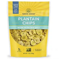 Good Sense, Plantain Chips, With Sea Salt, 12 oz (340 g)