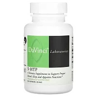 DaVinci Laboratories of Vermont, 5-HTP, 50 mg, 90 Capsules