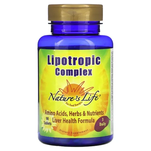 Nature&#x27;s Life, Lipotropic Complex, 90 Tablets