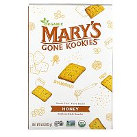 Mary's Gone Crackers, Organic Graham Style, снеки, со вкусом меда, 142 г (5 унций)