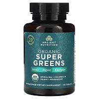 Ancient Nutrition, Organic Super Greens, 90 Tablets