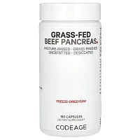 Codeage, Grass-Fed Beef Pancreas, 180 Capsules