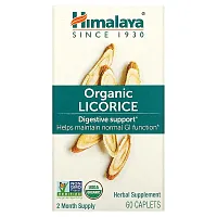 Himalaya, Organic Licorice, Digestive Support, 60 Caplets