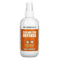 Dr. Mercola, Flea and Tick Defense, For Dogs and Cats, 8 oz (237 ml)