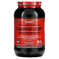 MuscleMeds, Carnivor, Bioengineered Beef Protein Isolate, Cookies &amp; Cream, 1.85 lbs. (840 g)