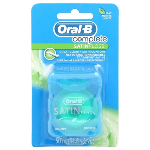 Oral-B, Complete, SATINfloss, Mint, 55 yd (50 m)