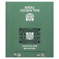 Balanced Tiger, Protein Bar, Chocolate Brownie, 12 Bars, 1.55 oz (44 g) Each