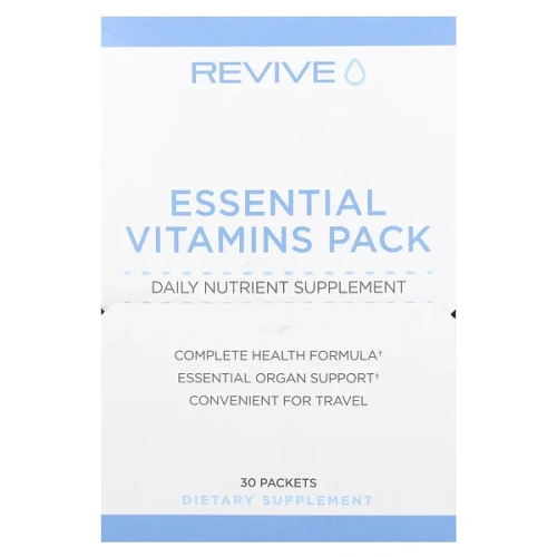 Revive, Essential Vitamins Pack, 30 Packets