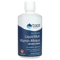 Trace Minerals ®, Liquid Multi Vitamin-Mineral, For Men &amp; Women, Orange Mango, 30 fl oz (887 ml)