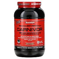 MuscleMeds, Carnivor, Bioengineered Beef Protein Isolate, Vanilla Caramel, 1.95 lbs (888 g)