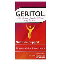 Geritol, Multivitamin/Multimineral Supplement, 40 Tablets