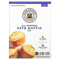 King Arthur Baking Company, Универсальная смесь для кето-маффинов, 283 г (10 унций)