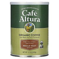 Cafe Altura, Organic Coffee, Medium Roast, Ground, Regular Roast, 12 oz (340 g)