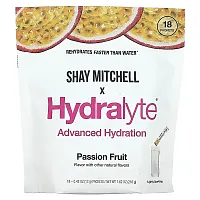 Hydralyte, Shay Mitchell, Advanced Hydration, Passion Fruit, 18 Packets, 0.42 oz (12 g) Each