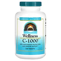 Source Naturals, Wellness, C-1000, 200 Tablets