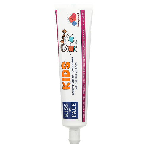 Kiss My Face, Obsessively Kids, Toothpaste, Berry Smart, 4 oz (113 g)