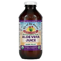 Lily of the Desert, Aloe Vera Juice, Inner Fillet, Preservative Free, 16 fl oz (473 ml)