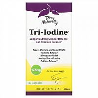 Terry Naturally, Tri-Iodine, 12,5 мг, 180 капсул