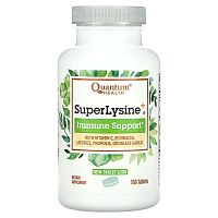 Quantum Health, Super Lysine +, Иммунная поддержка, 180 таблеток