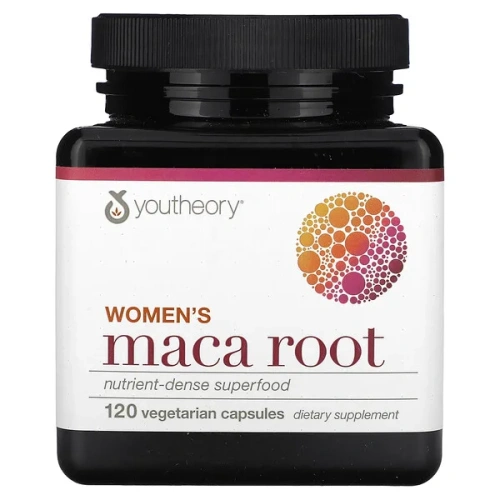 Youtheory, Women&#x27;s Maca Root, 120 Vegetarian Capsules