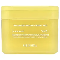 MEDIHEAL, Vitamide Brightening Pad, Day &amp; Night, 100 Pads