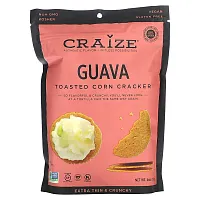 Craize, Toasted Corn Cracker, Guava, 4 oz (113 g)