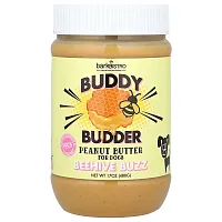 Bark Bistro, Buddy Budder, Peanut Butter, For Dogs, Beehive Buzz, 17 oz (480 g)