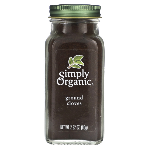 Simply Organic, Молотая гвоздика, 2,82 унций (80 г)