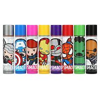 Lip Smacker, Набор бальзамов для губ Marvel Avengers, Party Pack, 8 штук