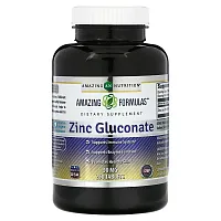 Amazing Nutrition, Zinc Gluconate, 50 mg, 250 Tablets