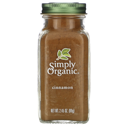 Simply Organic, корица, 69 г (2,45 унции)