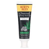 Burt's Bees, Charcoal + Hemp Seed Oil, зубная паста без фтора, масло из семян конопли и мяты, 133 г (4,7 унции)