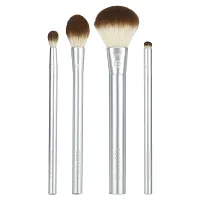 EcoTools, Precious Metals, Cheek + Eye Highlight  Set, 4 Piece Set