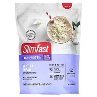 SlimFast, High Protein, Meal Replacement Smoothie Mix, Vanilla Cream, 1.49 lb (676 g)