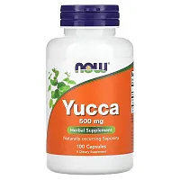 NOW Foods, Yucca, 500 mg, 100 Capsules