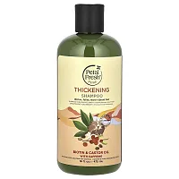 Petal Fresh, Pure, Thickening Shampoo, Biotin &amp; Castor Oil With Caffeine, 16 fl oz (475 ml)