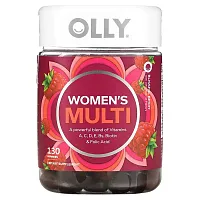 OLLY, Women&#x27;s Multi, Blissful Berry, 130 Gummies