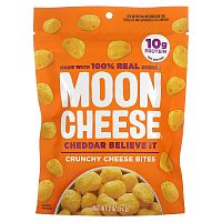 Moon Cheese, Хрустящие сырные кусочки, 57 г (2 унции)