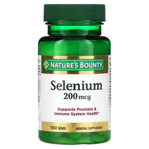 Nature&#x27;s Bounty, Selenium, 200 mcg, 100 Tablets