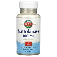 KAL, Nattokinase, 100 mg, 30 Tablets