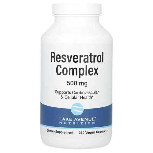 Lake Avenue Nutrition, Resveratrol Complex, 500 mg, 250 Veggie Capsules