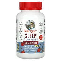 MaryRuth&#x27;s, Sleep Gummies, Melatonin Free, Strawberry, 20 mg, 60 Gummies (10 mg Per Gummy)