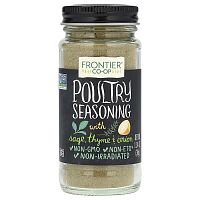 Frontier Co-op, Poultry Seasoning With Sage, Thyme &amp; Onion, 1.34 oz (38 g)