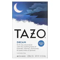 Tazo Teas, Dream, Herbal Tea, 20 Tea Bags, 1.41 oz (40 g)