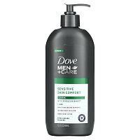 Dove, Men + Care, комфорт для чувствительной кожи, успокаивающий лосьон для рук и тела, 400 мл (13,5 жидк. Унции)