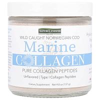 Nature&#x27;s Answer, Marine Collagen, Wild Caught Norwegian Cod, Unflavored, 4.8 oz (137 g)