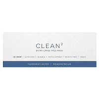 Clean Skin Club, Clean2 Face Pads, Extra Large, 60 Count