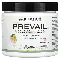 Cutler Nutrition, Prevail, Pre-Workout Primer, Cotton Candy Grape, 8.46 oz (240 g)