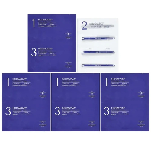 MEDIHEAL, Blackhead Melting Clear Nose Patch, 1 Set