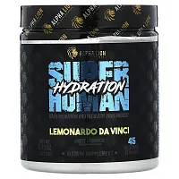 ALPHA LION, SuperHuman Hydration, Lemonardo Da Vinci, Sweet Lemonade, 8.73 oz (247.5 g)